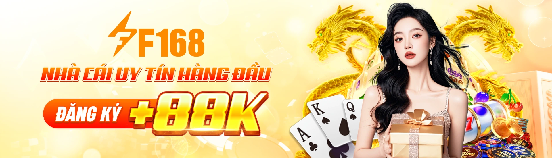 Banner F168 về ứng dụng, hỗ trợ và cảnh báo 18+